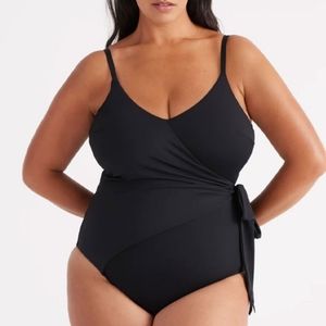 Knix Leakproof Side-Tie One Piece Swimsuit
